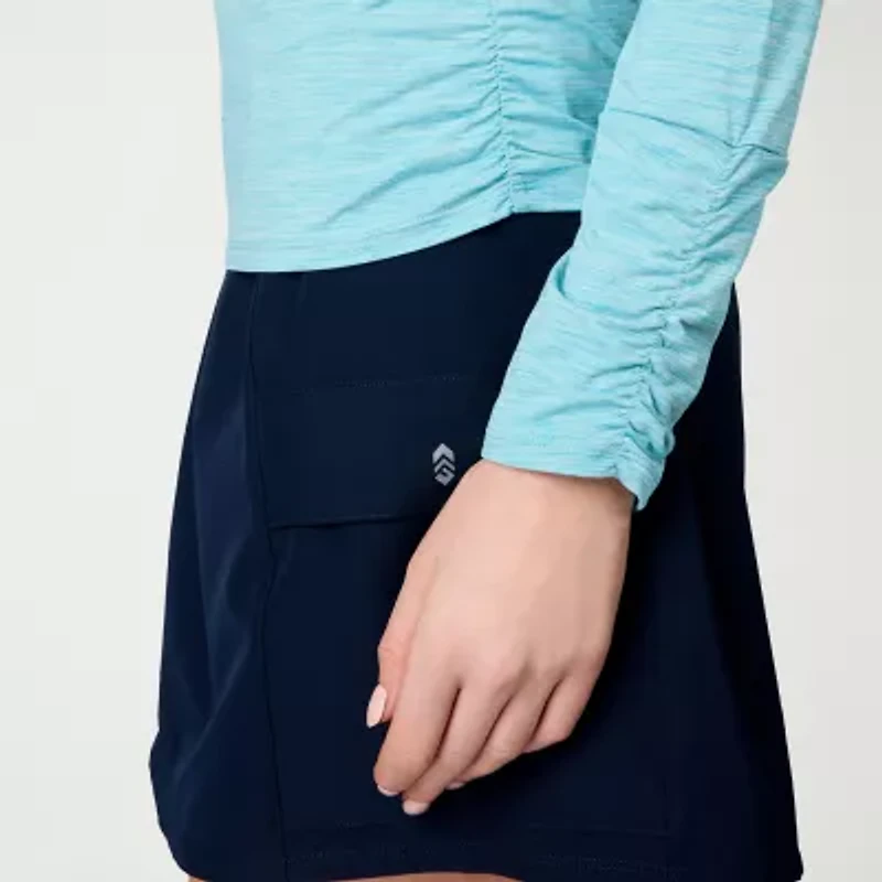 Free Country Womens Crew Neck Long Sleeve T-Shirt