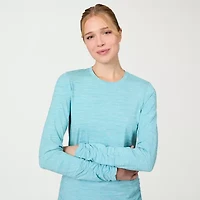 Free Country Womens Crew Neck Long Sleeve T-Shirt