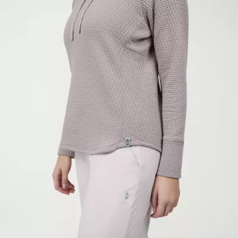 Free Country Womens Cowl Neck Long Sleeve Sweatshirt