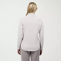 Free Country Womens Cowl Neck Long Sleeve Sweatshirt