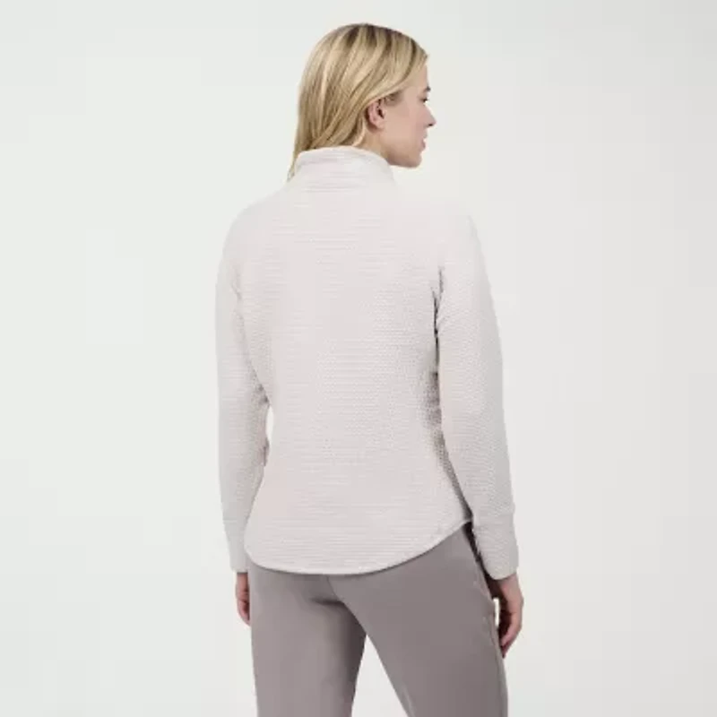 Free Country Womens Cowl Neck Long Sleeve Sweatshirt