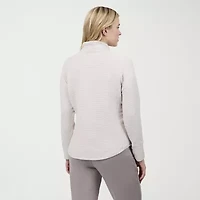 Free Country Womens Cowl Neck Long Sleeve Sweatshirt