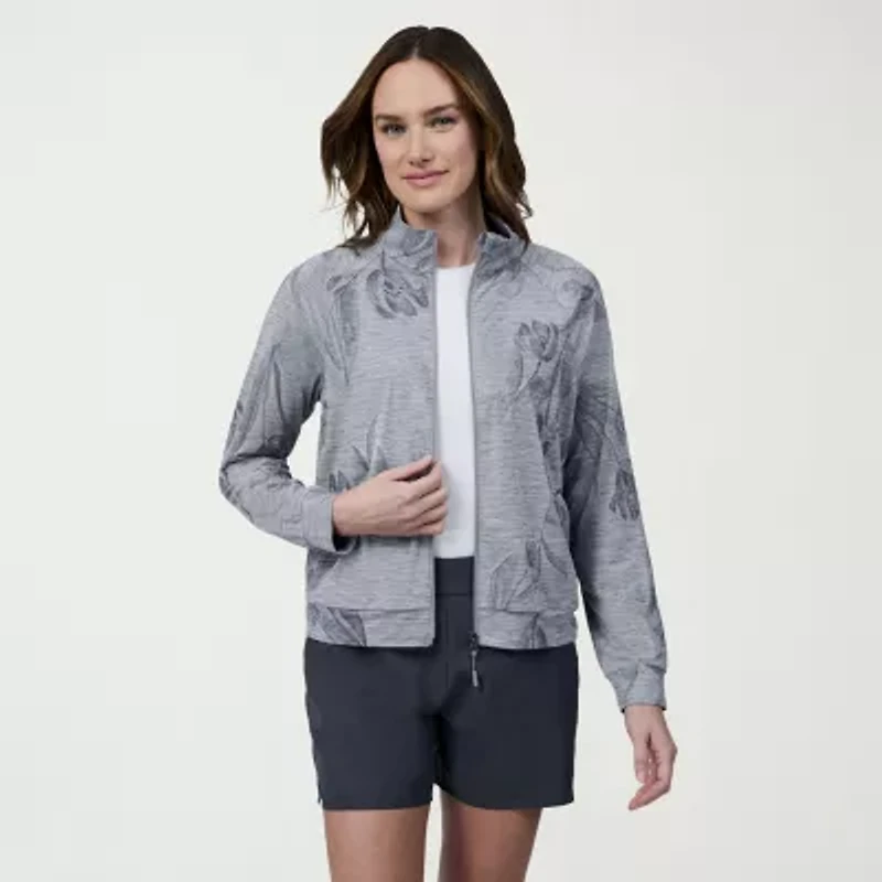 Free Country Womens Long Sleeve Zipper Hoodie