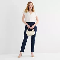 Liz Claiborne Lisa Womens Pull-On Pant