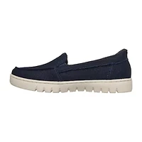 Skechers Bobs Hands Free Slip-Ins Arch Comfort Sun Womens Almond Closed Toe Slip-On Shoe