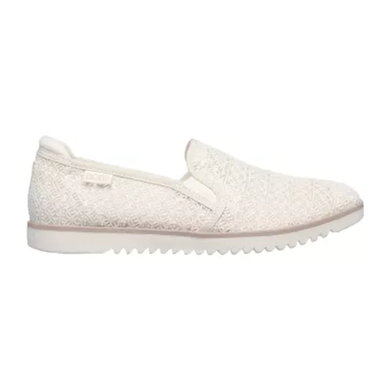 Skechers Bobs Flexpadrille Low Womens Almond Closed Toe Slip-On Shoe