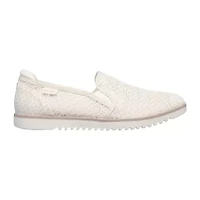 Skechers Bobs Flexpadrille Low Womens Almond Closed Toe Slip-On Shoe