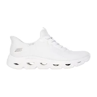 Skechers Bobs Hands Free Slip-Ins Sport Arc Wave Womens Slip-On Walking Shoes