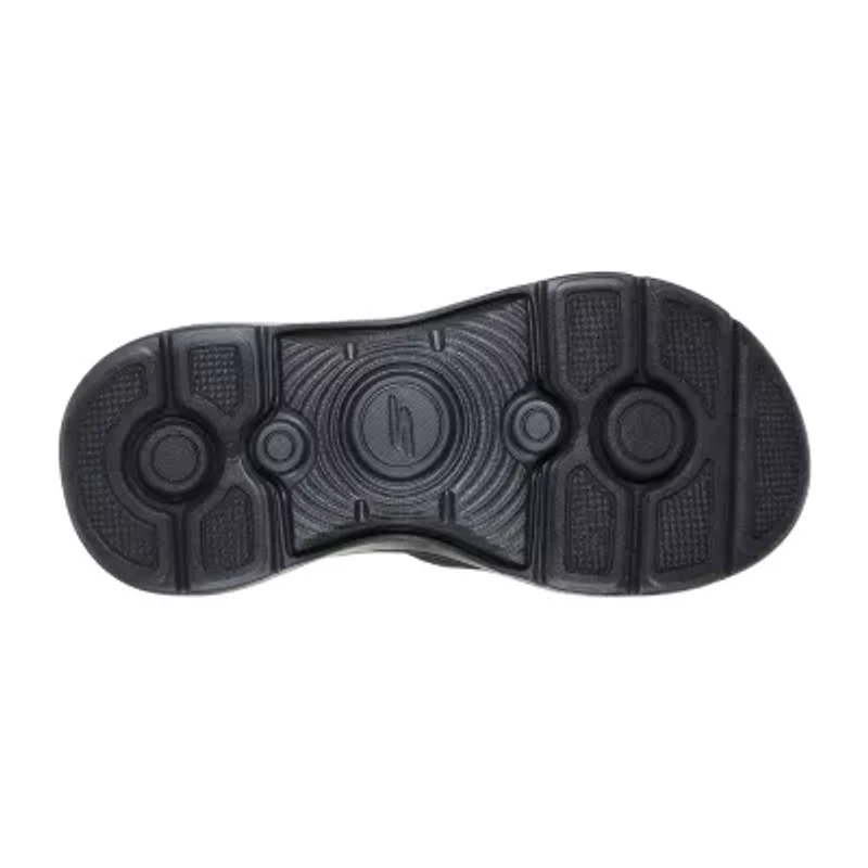 Skechers Womens Slide Sandals Wide Width