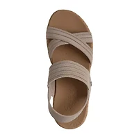 Skechers Womens Arch Fit Beverlee 2.0 Wedge Sandals