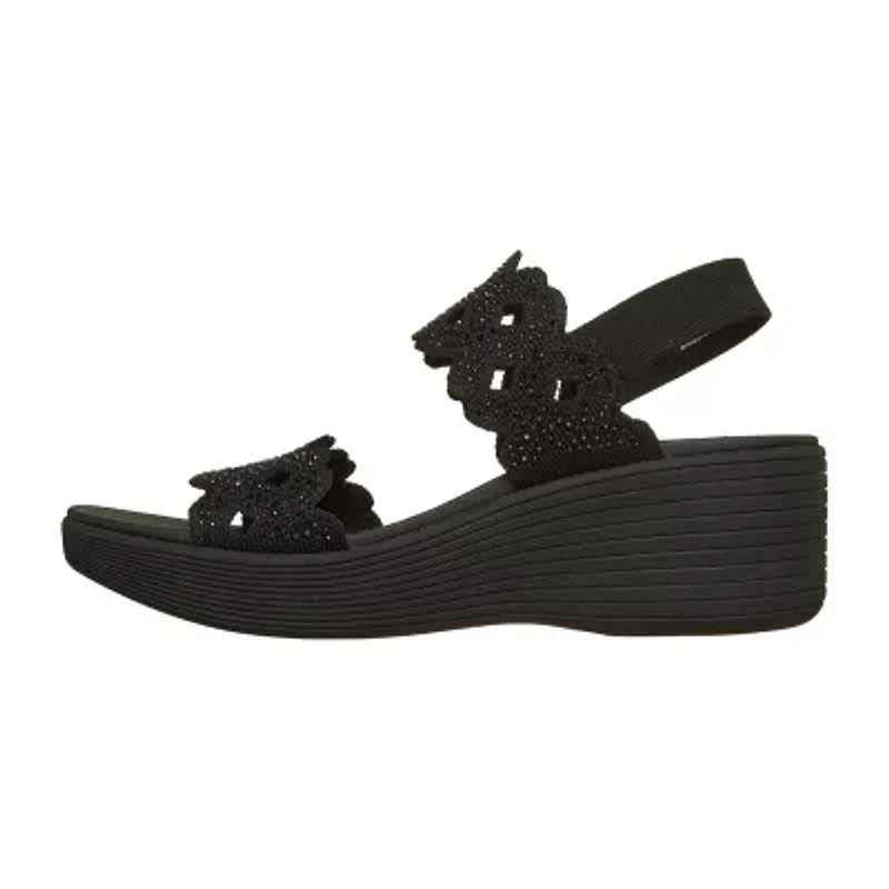 Skechers Womens Parallel Lite Wedge Sandals