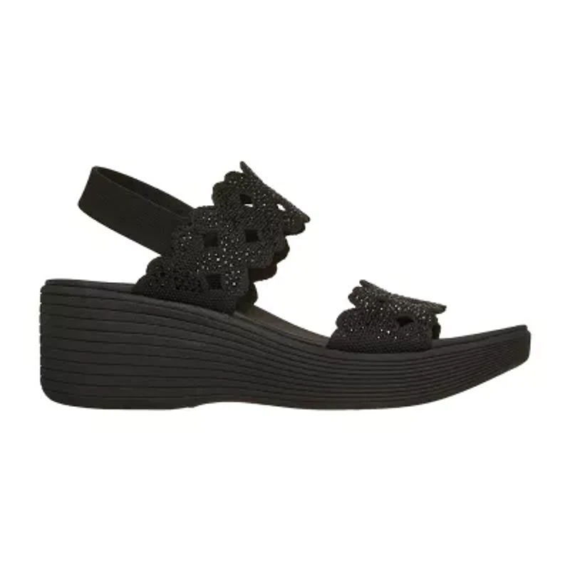 Skechers Womens Parallel Lite Wedge Sandals