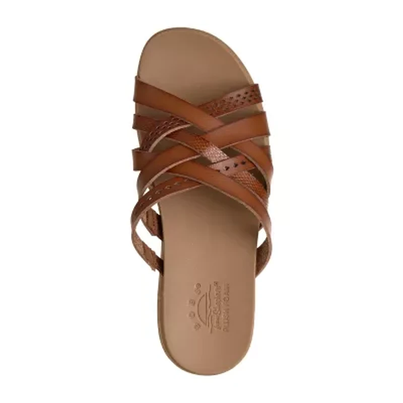 Skechers Bobs Womens Desert Low Kiss Strap Sandals