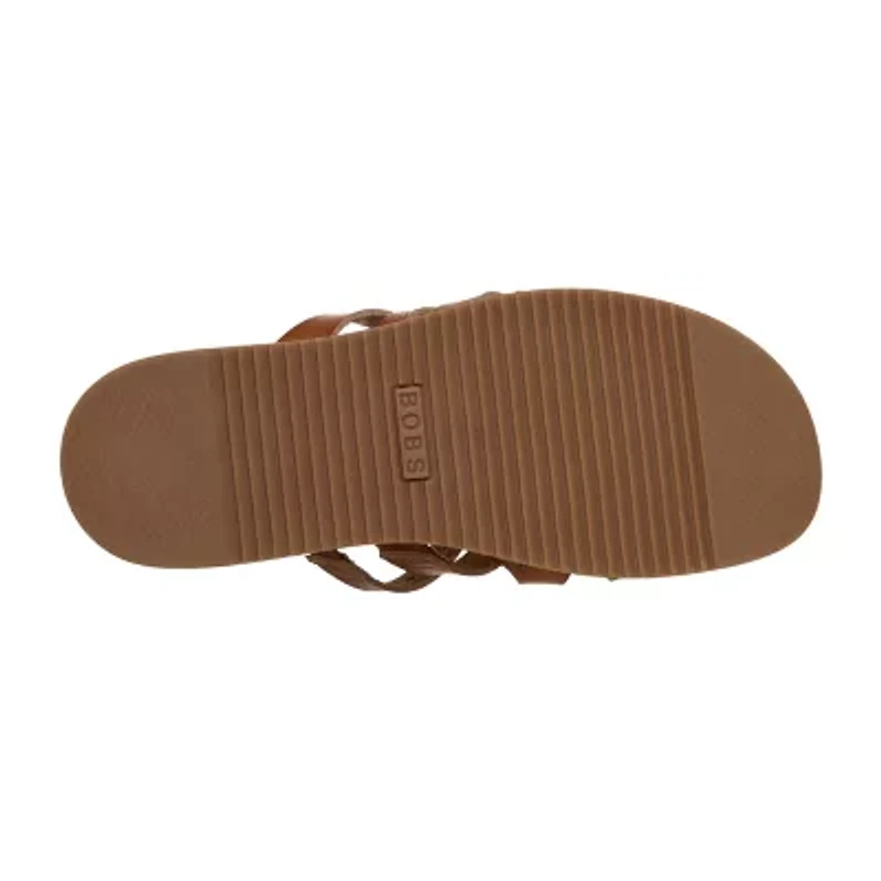 Skechers Bobs Womens Desert Low Kiss Strap Sandals