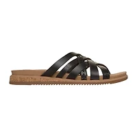 Skechers Bobs Womens Desert Low Kiss Strap Sandals