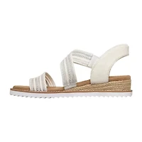 Skechers Bobs Hands Free Slip-Ins Womens Desert Kiss Strap Sandals
