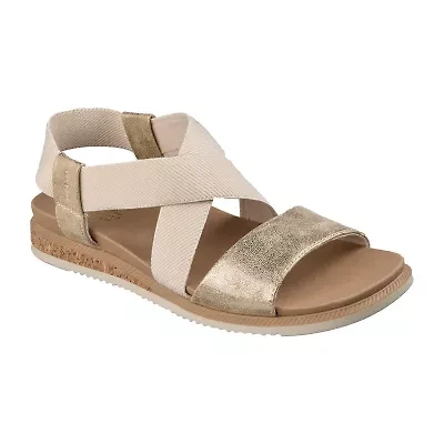 Skechers Bobs Womens Desert Kiss Low Strap Sandals