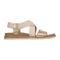 Skechers Bobs Womens Desert Kiss Low Strap Sandals
