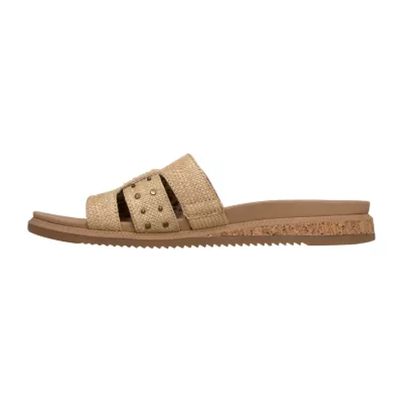 Skechers Bobs Womens Desert Kiss Low Strap Sandals