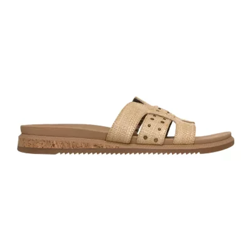 Skechers Bobs Womens Desert Kiss Low Strap Sandals