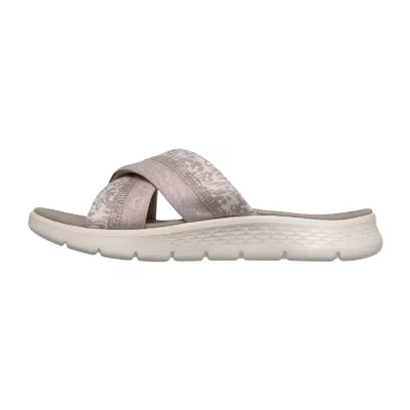 Skechers Womens Go Walk Flex Slide Sandals