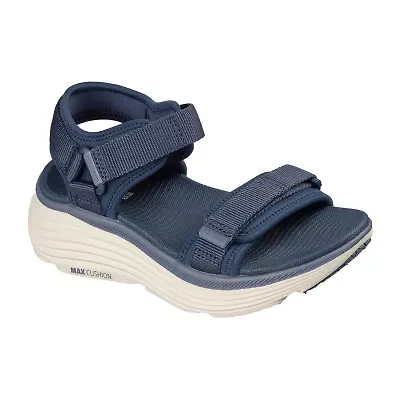 Skechers Womens Max Cushioning Endeavour Strap Sandals