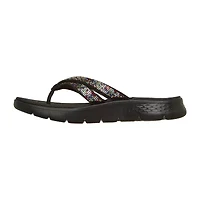 Skechers Womens Go Walk Flex Flip-Flops