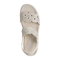 Skechers Womens Parallel Sass Daz Wedge Sandals