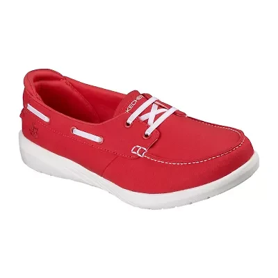 Skechers On The Go Flex Adapt Oceanside Womens Boat Shoes