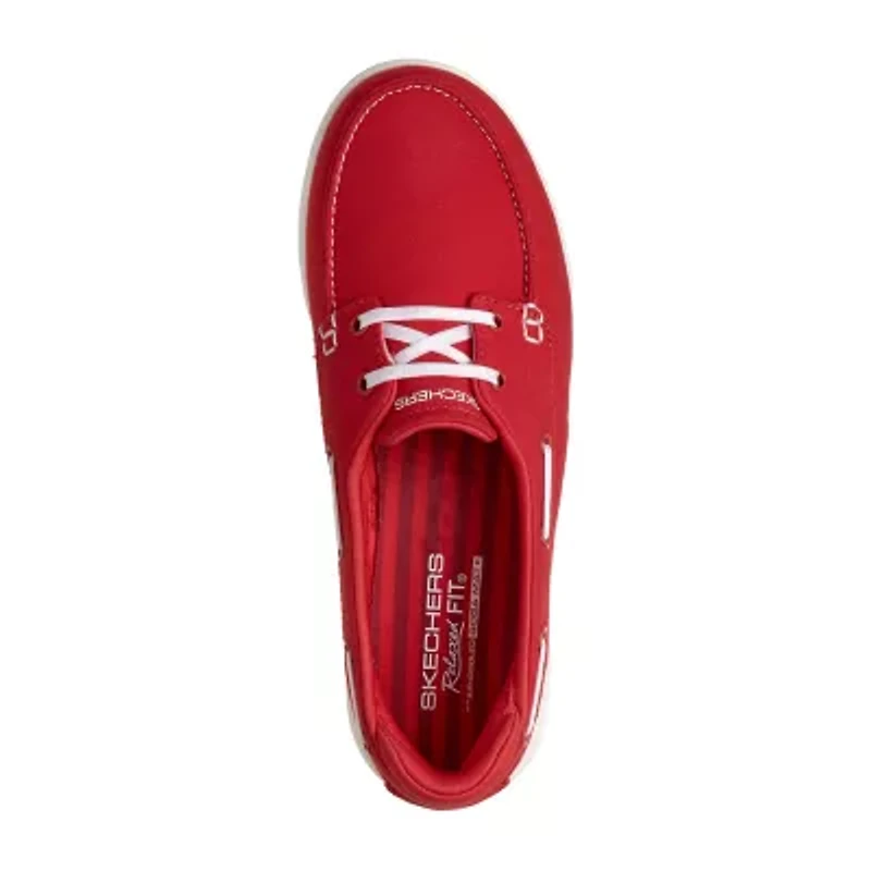 Skechers On The Go Flex Adapt Oceanside Womens Boat Shoes