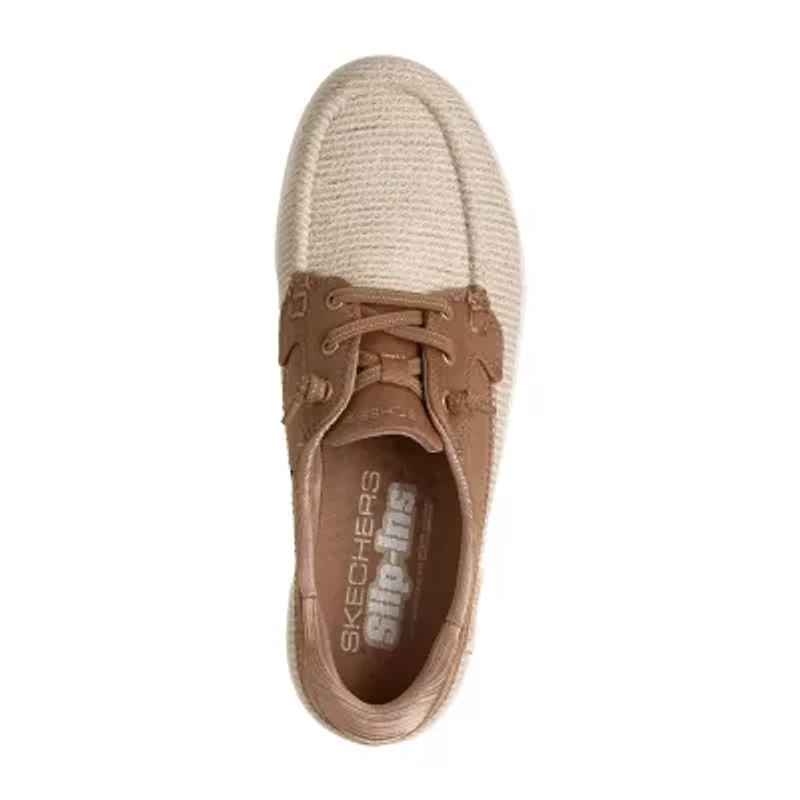 Skechers Hands Free Slip-Ins On The Go Flex Radiant Hermosa Womens Boat Shoes