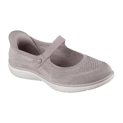 Skechers On The Go Flex Radiant Estel Womens Round Closed Toe Mary Jane Shoes