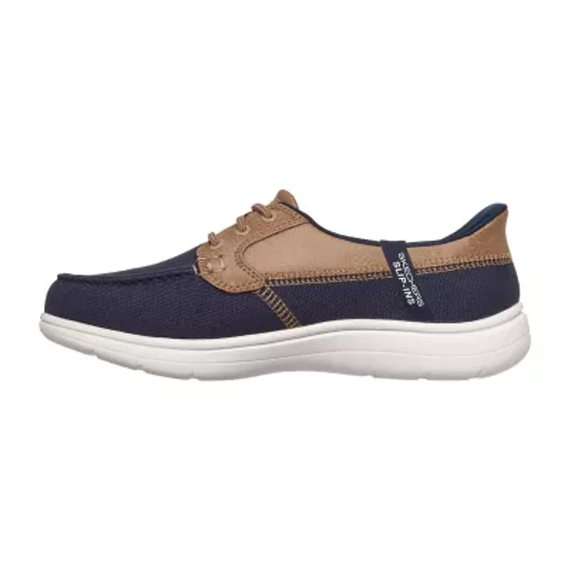 Skechers On The Go Flex Radiant Sandy Womens Boat Shoes