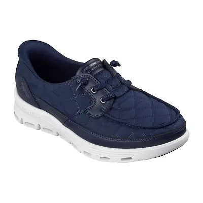 Skechers Glide Step Serene Newport Womens Boat Shoes