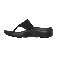 Skechers Womens Go Walk Arch Fit 2.0  Ashley Flip-Flops
