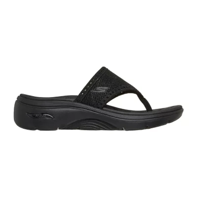 Skechers Womens Go Walk Arch Fit 2.0 Ashley Flip-Flops