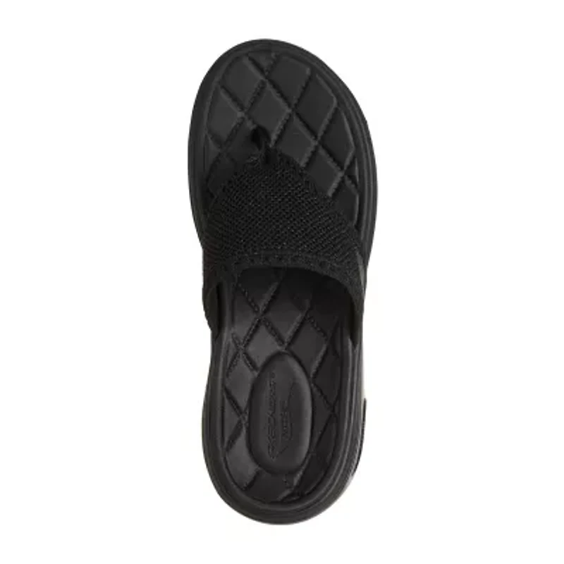 Skechers Womens Go Walk Arch Fit 2.0 Ashley Flip-Flops