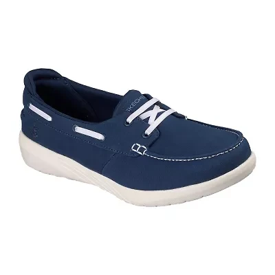 Skechers On The Go Flex Adapt Oceanside Womens Boat Shoes