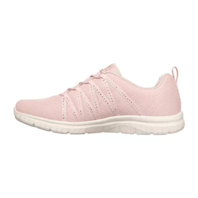 Skechers Virtue She Sparkle Womens Slip-On Walking Shoes