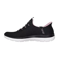 Skechers Hands Free Slip-Ins Summits Dream Chaser Womens Slip-On Walking Shoes Wide Width