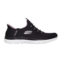 Skechers Hands Free Slip-Ins Summits Dream Chaser Womens Slip-On Walking Shoes Wide Width