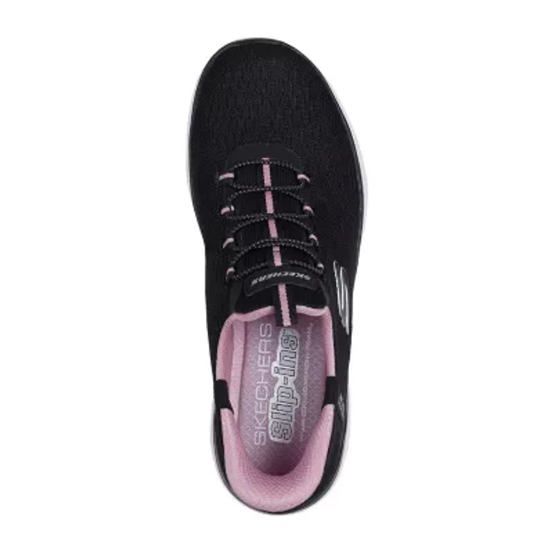 Skechers Hands Free Slip-Ins Summits Dream Chaser Womens Slip-On Walking Shoes Wide Width