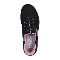 Skechers Hands Free Slip-Ins Summits Dream Chaser Womens Slip-On Walking Shoes Wide Width