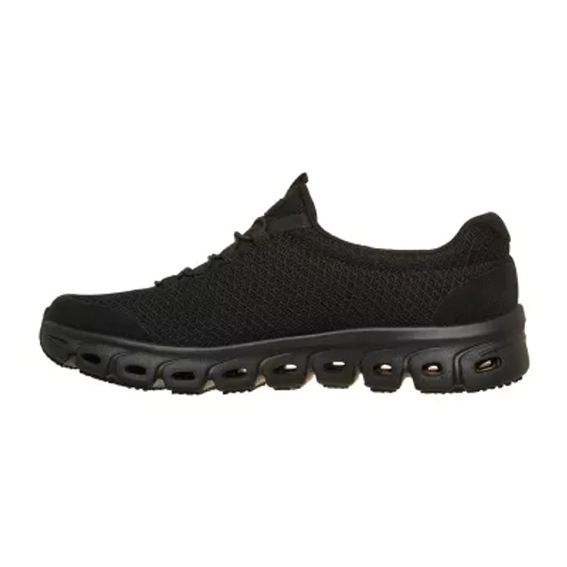 Skechers Glide Step Womens Round Closed Toe Work Shoes