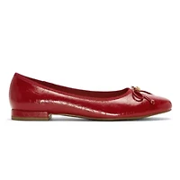 Liz Claiborne Chelsey Womens Round Closed Toe Ballet Flats