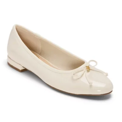 Liz Claiborne Chelsey Womens Round Closed Toe Ballet Flats