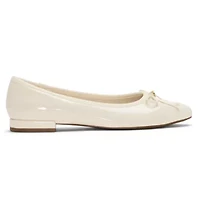 Liz Claiborne Chelsey Womens Round Closed Toe Ballet Flats