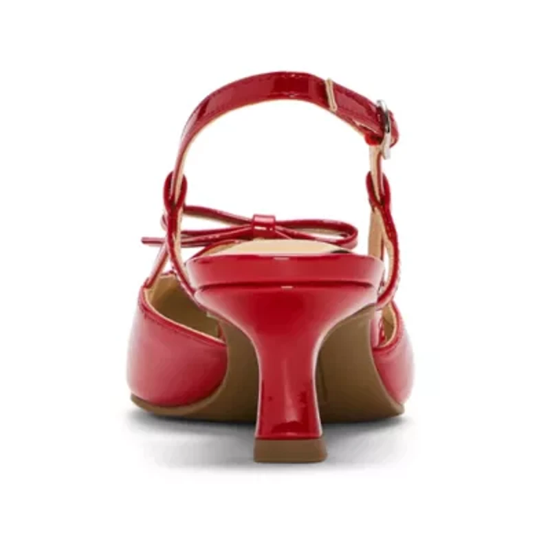 Liz Claiborne Harty Womens Pointed Closed Toe Cone Heel Pumps