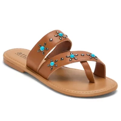a.n.a Womens Slide Sandals
