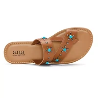 a.n.a Womens Slide Sandals